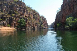 The view from Katherine Gorge