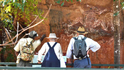 Rock art in Kakadu National Park